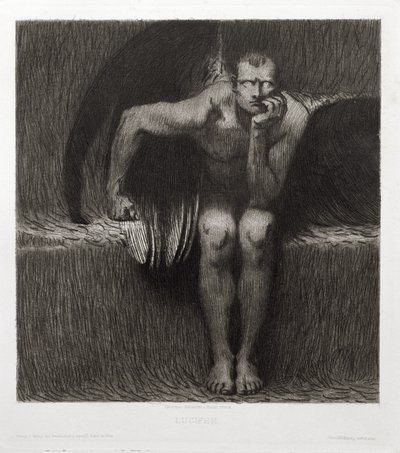 Lucifer by Franz von Stuck